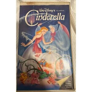 Disney - Walt Disney's Classic Cinderella "Black Diamond" Series VHS